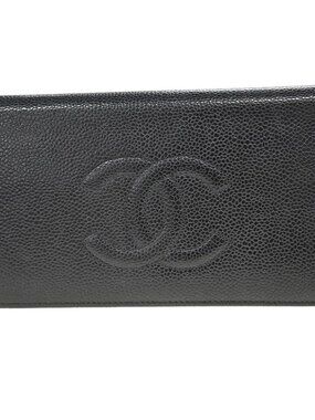 Chanel Black Calfskin Wallet NQ06215